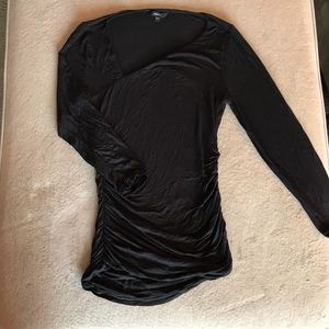 Black A-Symmetrical Guess Shirt